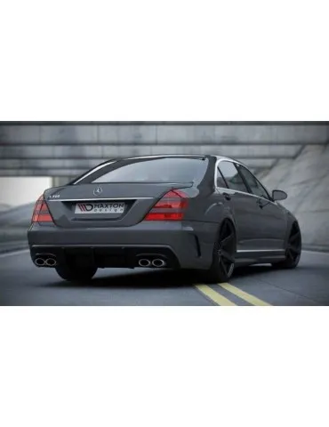 MERCEDES S W221 ( W205) Pare-chocs Arrière + Lame / Diffuseur du Pare-chocs Arrière - Maxton