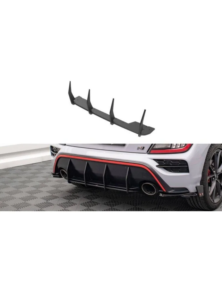 Gamme Street Pro Central Diffuseur Arrière HYUNDAI Kona N MK1 - Maxton
