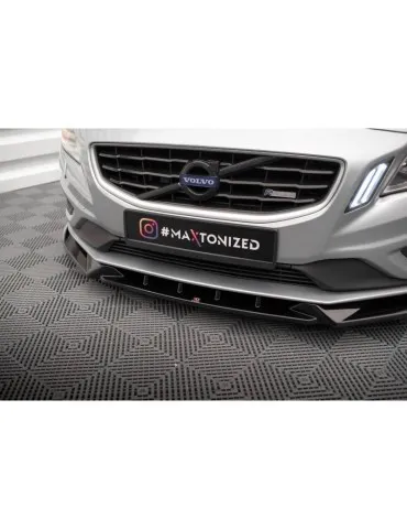 Lame de Pare-chocs Avant V.1 VOLVO S60 R-Design MK2 - Maxton