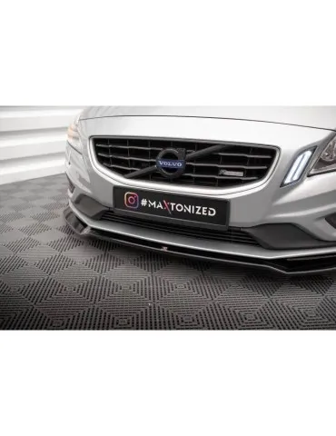 Lame de Pare-chocs Avant V.2 VOLVO S60 R-Design MK2 - Maxton