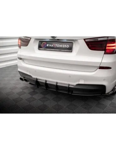 Gamme Street Pro Central Diffuseur Arrière BMW X3 M-Pack F25 - Maxton
