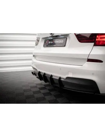 Gamme Street Pro Central Diffuseur Arrière BMW X3 M-Pack F25 - Maxton