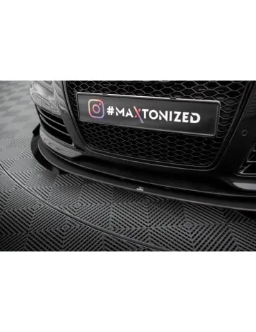 Gamme Street Pro Lame de Pare-chocs Avant + Volets latéraux AUDI RS6 Avant C6 - Maxton