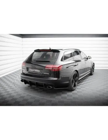 Gamme Street Pro Lame de Pare-chocs Arrière AUDI RS6 Avant C6 - Maxton
