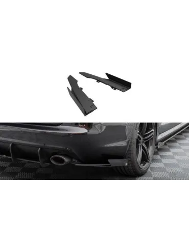Gamme Street Pro Lame de Pare-chocs Arrière + Volets latéraux AUDI RS6 Avant C6 - Maxton