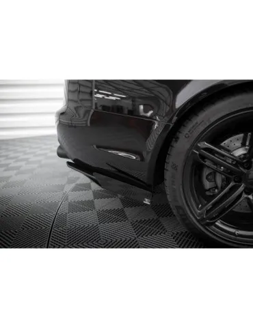 Gamme Street Pro Lame de Pare-chocs Arrière + Volets latéraux AUDI RS6 Avant C6 - Maxton