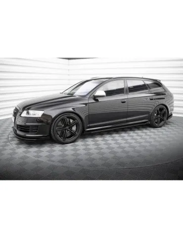 Gamme Street Pro Extension / Rajout de Bas de caisse + Volets latéraux AUDI RS6 Avant C6 - Maxton