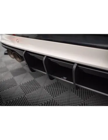 Gamme Street Pro Central Diffuseur Arrière VOLKSWAGEN T-Roc R MK1 Facelift - Maxton