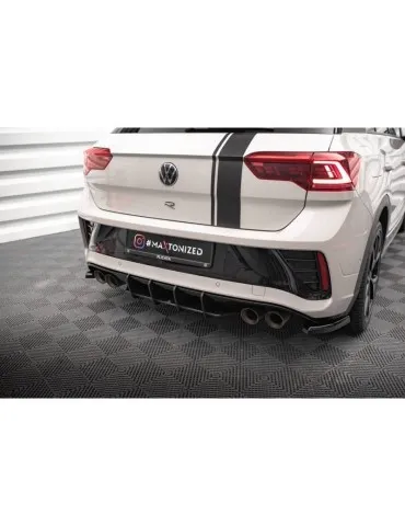 Gamme Street Pro Central Diffuseur Arrière VOLKSWAGEN T-Roc R MK1 Facelift - Maxton