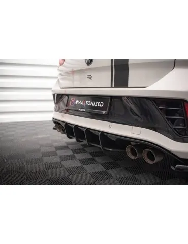 Gamme Street Pro Central Diffuseur Arrière VOLKSWAGEN T-Roc R MK1 Facelift - Maxton