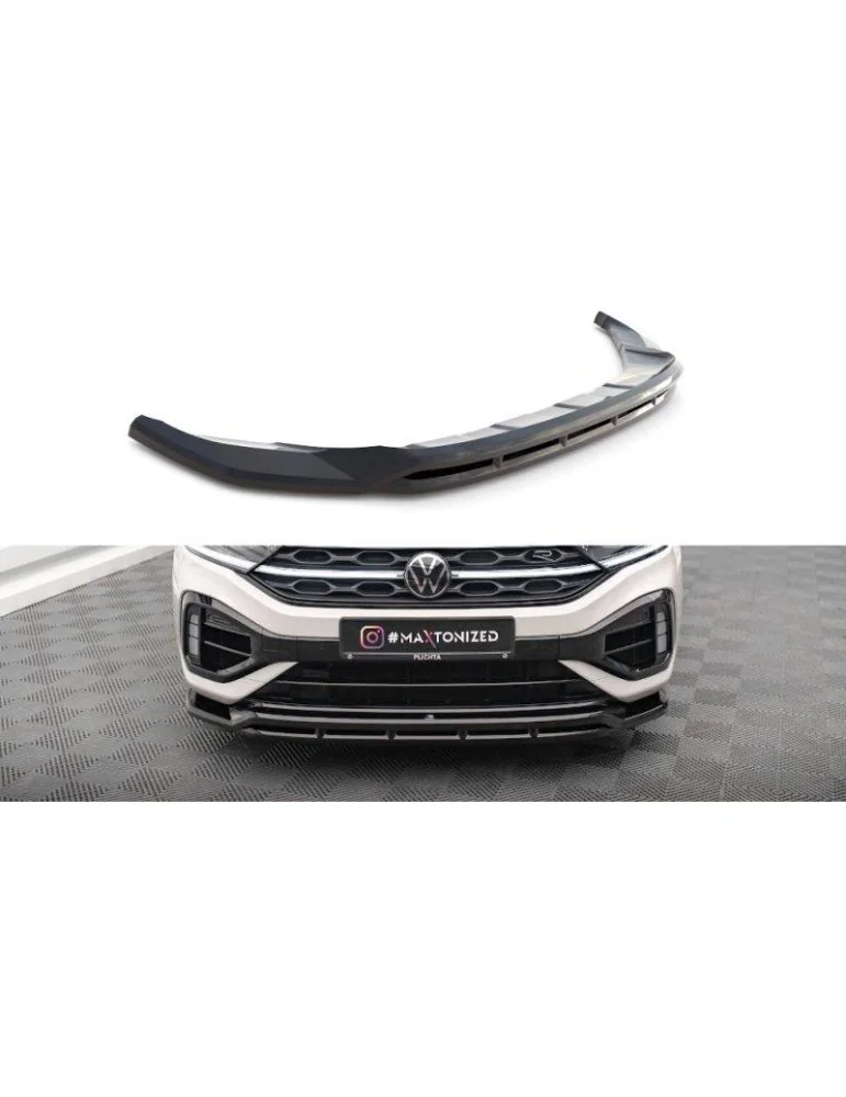 Lame de Pare-chocs Avant V.1 VOLKSWAGEN T-Roc R MK1 Facelift - Maxton