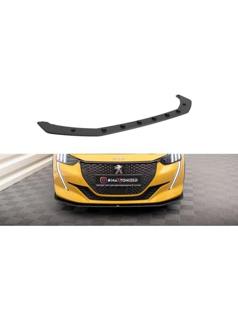 Gamme Street Pro Lame de Pare-chocs Avant PEUGEOT 208 GT MK2 - Maxton