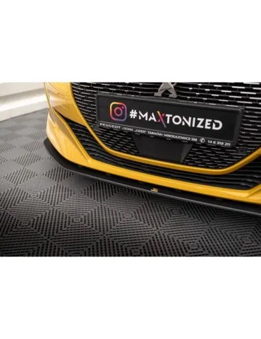 Gamme Street Pro Lame de Pare-chocs Avant PEUGEOT 208 GT MK2 - Maxton