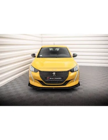 Gamme Street Pro Lame de Pare-chocs Avant + Volets latéraux PEUGEOT 208 GT MK2 - Maxton