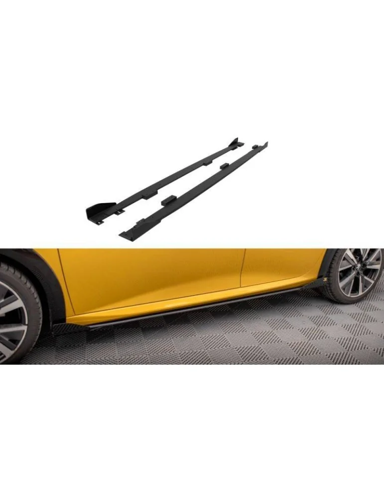 Gamme Street Pro Extension / Rajout de Bas de caisse + Volets latéraux PEUGEOT 208 GT MK2 - Maxton