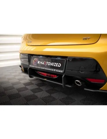 Gamme Street Pro Lame de Pare-chocs Arrière + Volets latéraux PEUGEOT 208 GT MK2 - Maxton