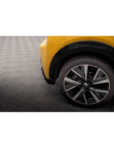 Gamme Street Pro Lame de Pare-chocs Arrière + Volets latéraux PEUGEOT 208 GT MK2 - Maxton