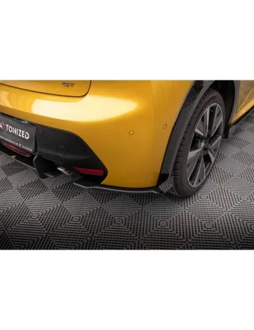 Gamme Street Pro Lame de Pare-chocs Arrière + Volets latéraux PEUGEOT 208 GT MK2 - Maxton
