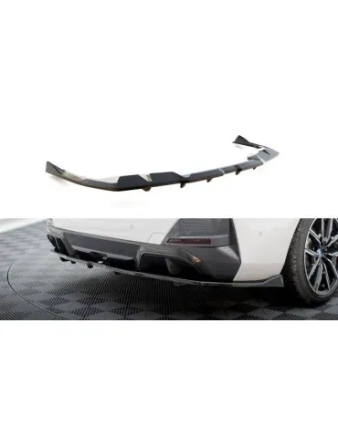 Diffuseur central Arrière (avec une barre verticale) V.2 BMW i4 M-Pack G26 - Maxton