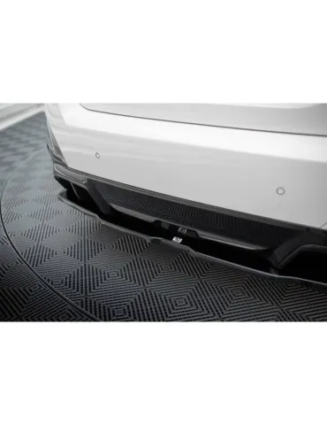 Diffuseur central Arrière (avec une barre verticale) V.2 BMW i4 M-Pack G26 - Maxton