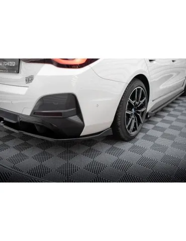 Diffuseur central Arrière (avec une barre verticale) V.2 BMW i4 M-Pack G26 - Maxton