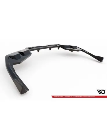 Diffuseur central Arrière (avec une barre verticale) V.2 BMW i4 M-Pack G26 - Maxton