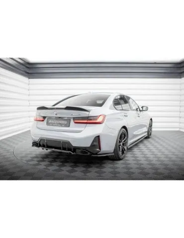 Diffuseur central Arrière (avec une barre verticale) V.1 BMW M340i G20 / G21 Facelift - Maxton