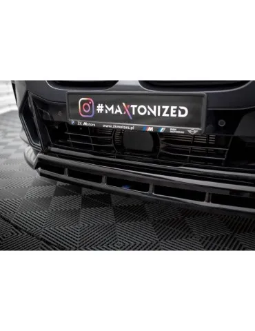 Lame de Pare-chocs Avant BMW X3 M-Pack G01 Facelift - Maxton