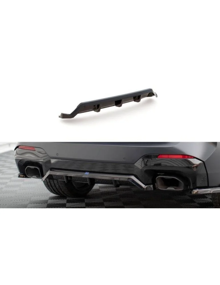 Diffuseur central Arrière (avec une barre verticale) BMW X3 M-Pack G01 Facelift - Maxton