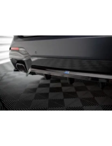 Diffuseur central Arrière (avec une barre verticale) BMW X3 M-Pack G01 Facelift - Maxton