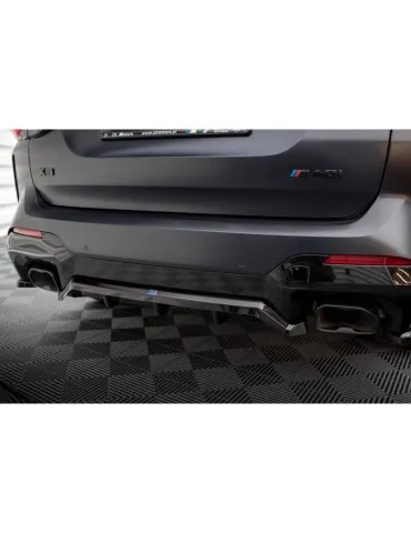 Diffuseur central Arrière (avec une barre verticale) BMW X3 M-Pack G01 Facelift - Maxton