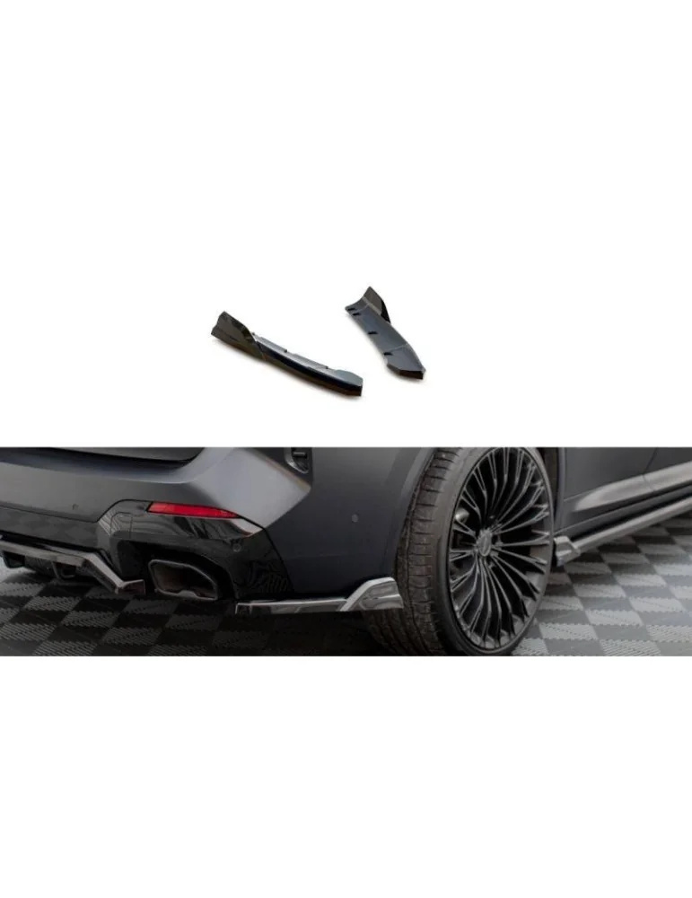 Lame de pare-chocs Latérales Arrière BMW X3 M-Pack G01 Facelift - Maxton