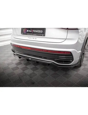 Diffuseur central Arrière (avec une barre verticale) VOLKSWAGEN Taigo R-Line MK1 - Maxton
