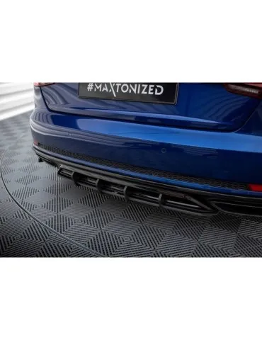 Gamme Street Pro Central Diffuseur Arrière AUDI A4 Competition B9 - Maxton