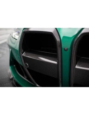 Fibre de carbone Grille Avant BMW M4 G82 / M3 G80 - version with radar With ACC Sensor - Maxton