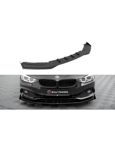 Gamme Street Pro Lame de Pare-chocs Avant + Volets latéraux BMW 4 Gran Coupe F36 - Maxton
