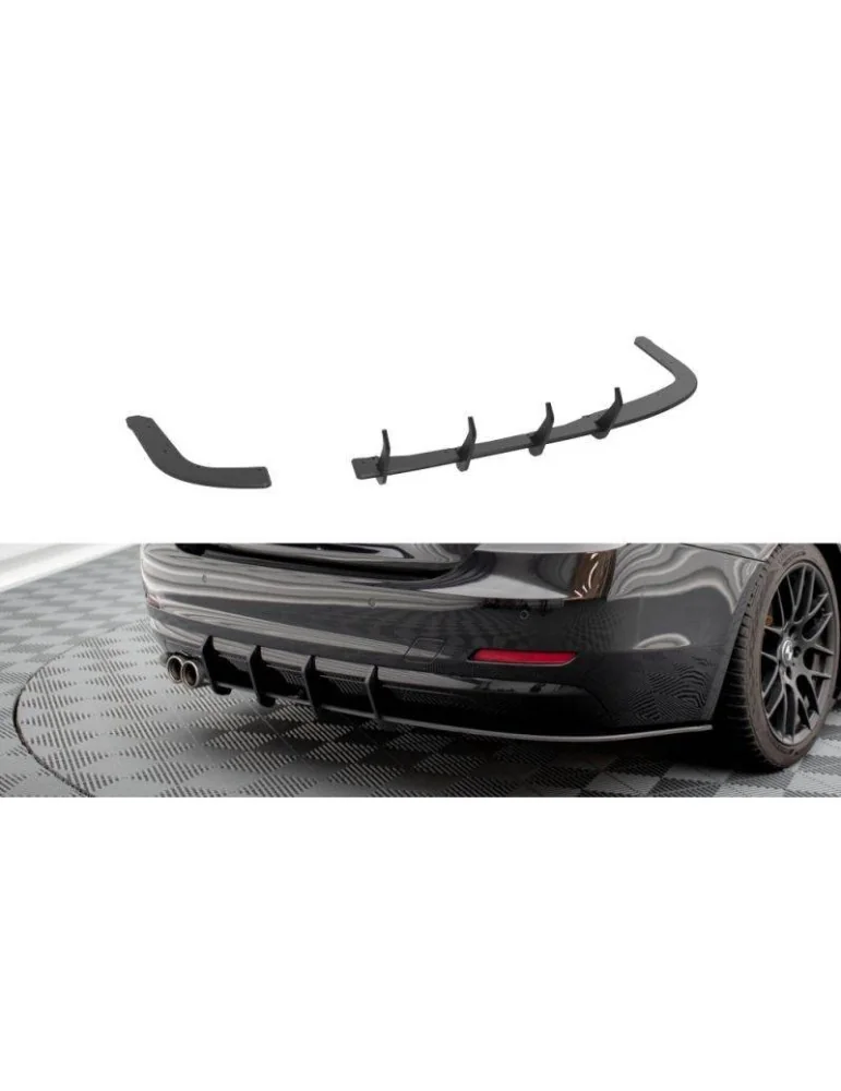 Gamme Street Pro Central Diffuseur Arrière BMW 4 Gran Coupe F36 - Maxton