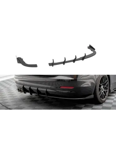 Gamme Street Pro Lame de Pare-chocs Arrière + Volets latéraux BMW 4 Gran Coupe F36 - Maxton