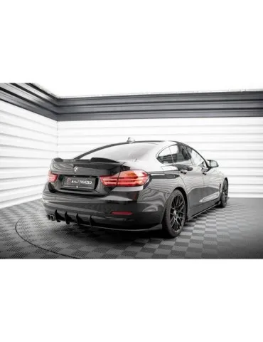 Gamme Street Pro Lame de Pare-chocs Arrière + Volets latéraux BMW 4 Gran Coupe F36 - Maxton