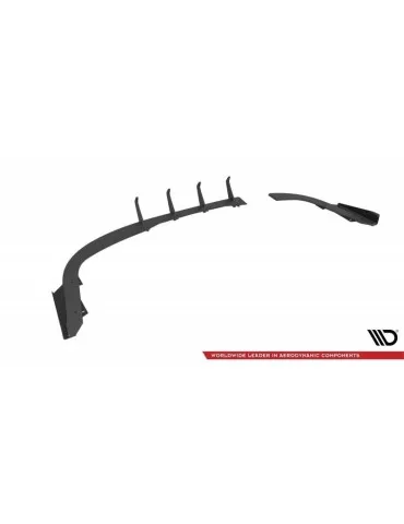 Gamme Street Pro Lame de Pare-chocs Arrière + Volets latéraux BMW 4 Gran Coupe F36 - Maxton