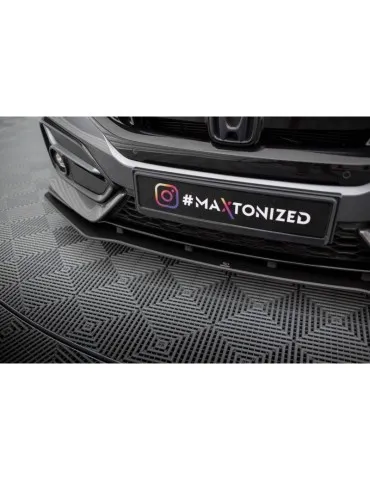 Gamme Street Pro Lame de Pare-chocs Avant HONDA CIVIC sport Mk 10 - Maxton