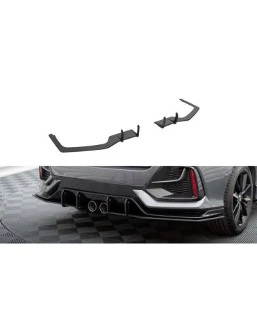 Gamme Street Pro Lame de Pare-chocs Arrière HONDA CIVIC sport Mk 10 Facelift - Maxton