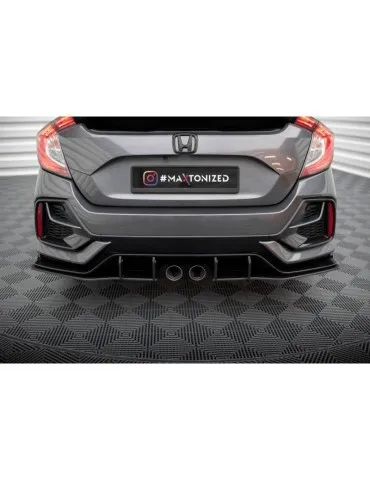 Gamme Street Pro Lame de Pare-chocs Arrière HONDA CIVIC sport Mk 10 Facelift - Maxton