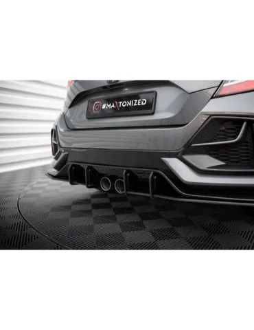 Gamme Street Pro Lame de Pare-chocs Arrière HONDA CIVIC sport Mk 10 Facelift - Maxton