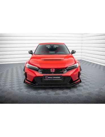 Gamme Street Pro Lame de Pare-chocs Avant + Volets latéraux HONDA CIVIC Type-R Mk 11 - Maxton