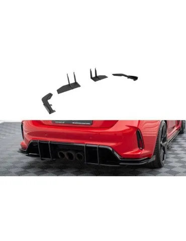 Gamme Street Pro Lame de Pare-chocs Arrière + Volets latéraux HONDA CIVIC Type-R Mk 11 - Maxton