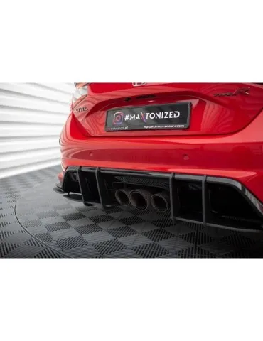Gamme Street Pro Lame de Pare-chocs Arrière + Volets latéraux HONDA CIVIC Type-R Mk 11 - Maxton
