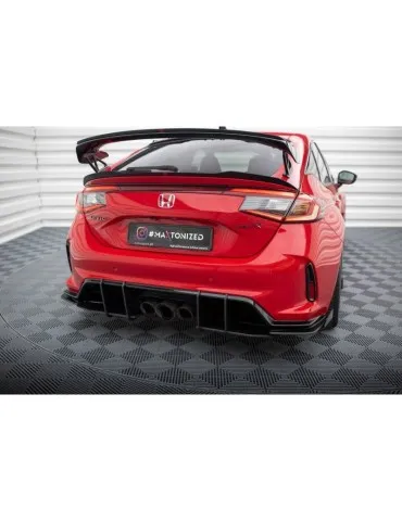 Gamme Street Pro Lame de Pare-chocs Arrière + Volets latéraux HONDA CIVIC Type-R Mk 11 - Maxton