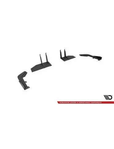Gamme Street Pro Lame de Pare-chocs Arrière + Volets latéraux HONDA CIVIC Type-R Mk 11 - Maxton