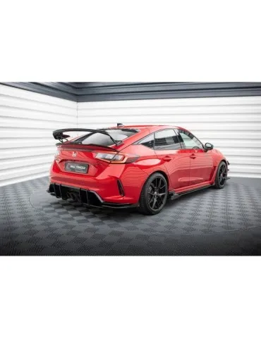 Gamme Street Pro Lame de Pare-chocs Arrière + Volets latéraux HONDA CIVIC Type-R Mk 11 - Maxton